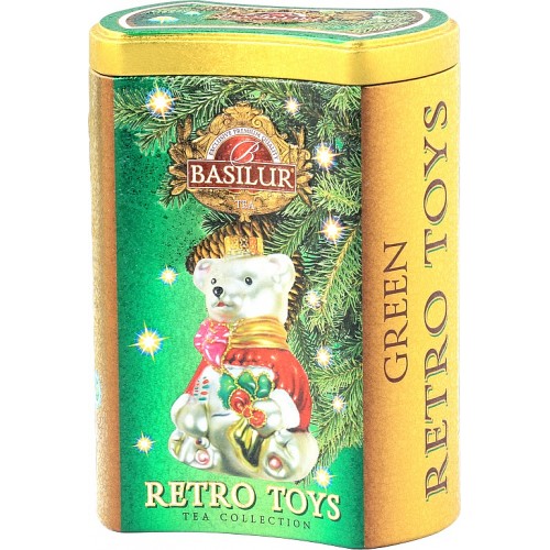 BASILUR Retro Toys Green plech 75g (4505)