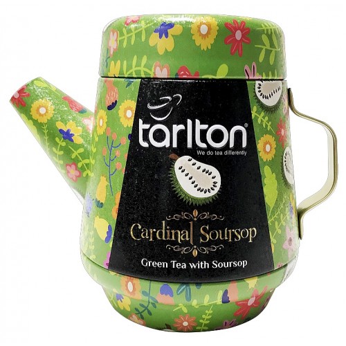 TARLTON Tea Pot Cardinal Soursop Green Tea plech, 100g (7081)