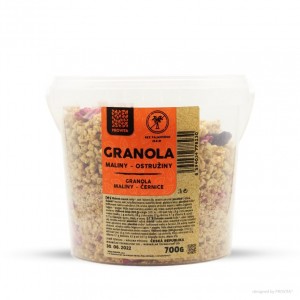 PROVITA granola maliny a černice 700g
