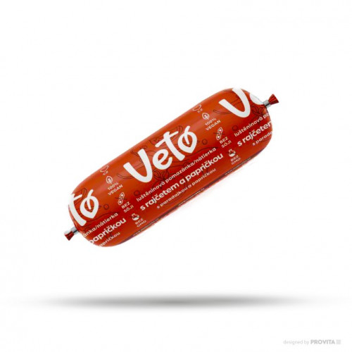 VETO ECO pomazánka strukoviny vegan paradajka paprika 100g