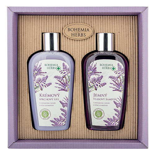 Bohemia Herbs sada levanduľa, sprchový gél, šampón (BC007962)