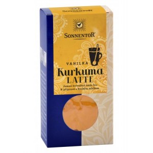 SONNENTOR BIO Kurkuma Latte - vanilka, 60g
