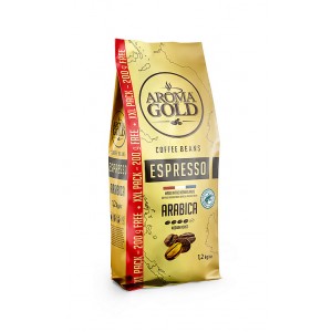 Aroma Gold Espresso zrno 1200g