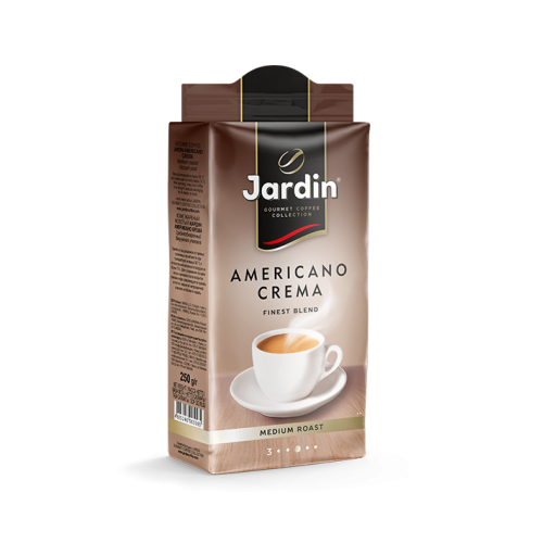 JARDIN káva Arabika Americano Crema mletá 250g (5819)