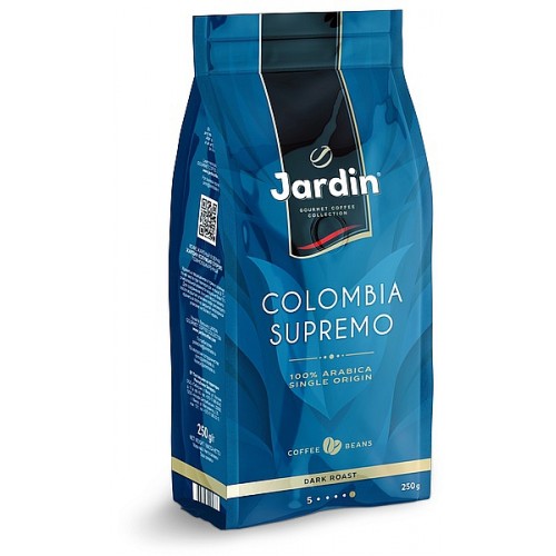JARDIN káva Arabika Colombia Supremo zrno 250g (5877)