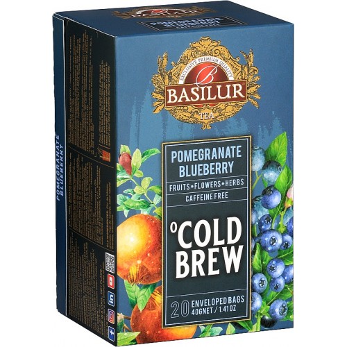 BASILUR Cold Brew Pomegranate Blueberry 20x2g (3993)