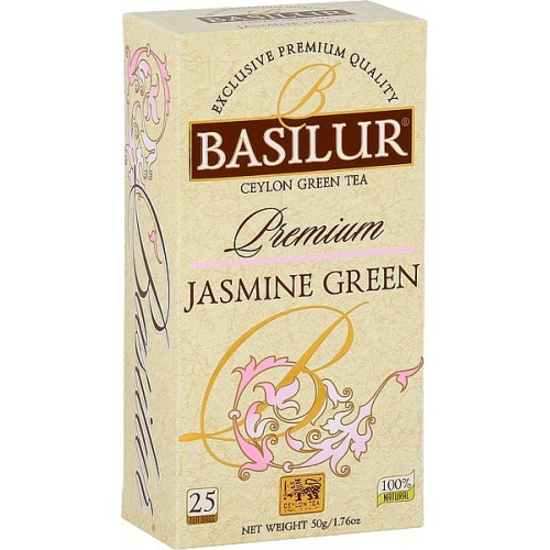 BASILUR Premium Jasmine Green, 25x2g (3885)