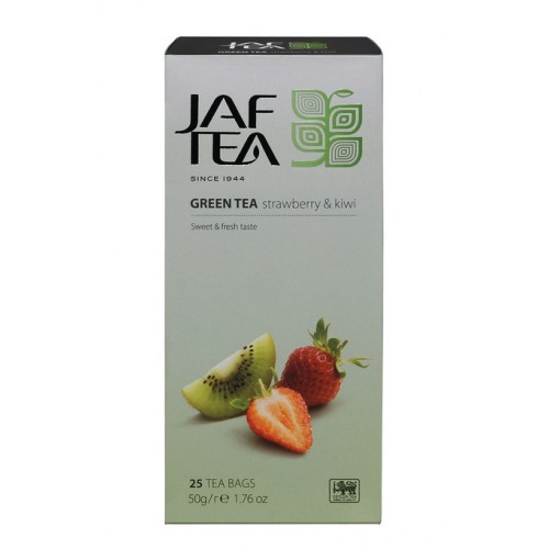 JAFTEA Green Strawberry & Kiwi 25x2g (2809)