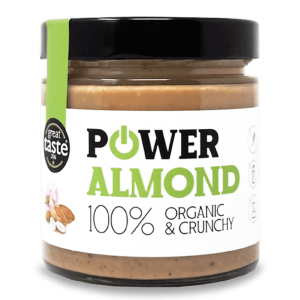Powerlogy Organic Almond Cream 330 g