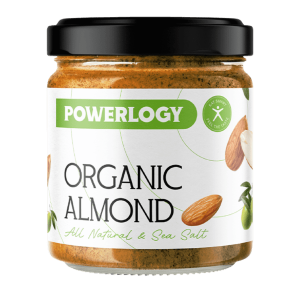 Powerlogy Organic Almond Cream 330 g