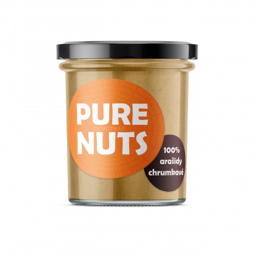 PURE NUTS 100% arašidy chrumkavé, 330g