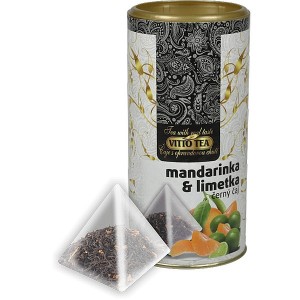 VITTO Tea Tubus Mandarínka limetka čierny, pyramid 15x1,5g (980)