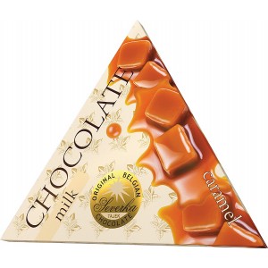 SEVERKA Mliečna čokoláda s karamelom 50g (9033)