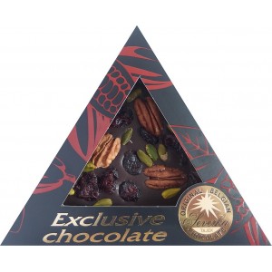 SEVERKA Horká čokoláda s pekanovými orechmi, pistáciami (9052)