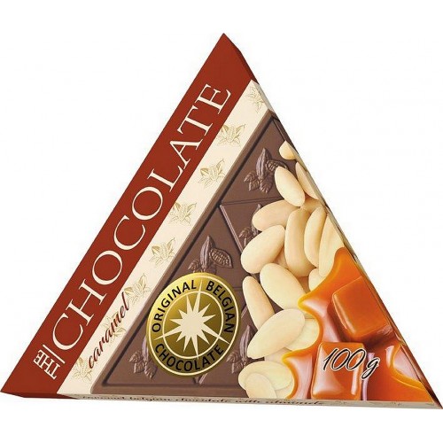 SEVERKA Karamelová čokoláda s mandľami 100g (9063)