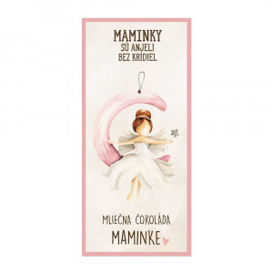 BOHEMIA Mliečna čokoláda Mamičky sú anjeli 100g (BC210191sk)
