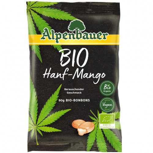Alpenbauer BIO prírodné cukríky konope a mango 90g
