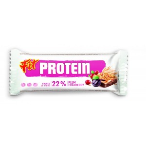 FOOD Fit Protein tyčinka slivka, brusnica 35g