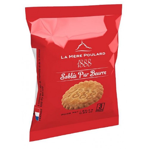 La Mére Poulard Sables French Butter 3 biscuits 23,4g (9150)
