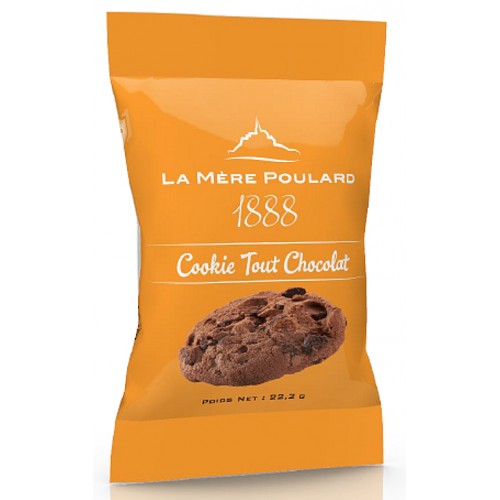 La Mére Poulard Sables All Chocolate Cookie 1 biscuit 22, (9153)