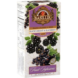 BASILUR Fruit Blackcurrant & Blackberry 25x2g (7325)