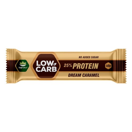 TOPNATUR Tyčinka Low Carb protein–karamel 40g