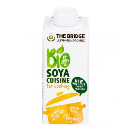 THE BRIDGE BIO sójová alternatíva smotany 7% tuku, 200 ml