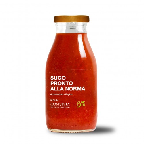 CONVIVIA BIO cherry paradajková omáčka alla Norma 250 g