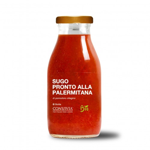 CONVIVIA BIO cherry paradajková omáčka alla Palermitana 250 g
