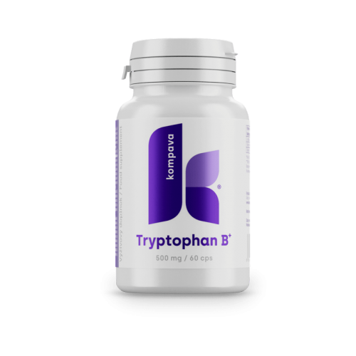 Kompava Tryptofan B+ 500 mg / 60 kps