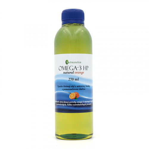 Nutraceutica Rybí olej Omega3-HP natural orange 270ml