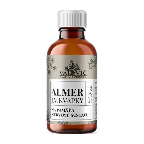 J.V.Kvapky – ALMER (Alzheimer a pamäť) 50 ml
