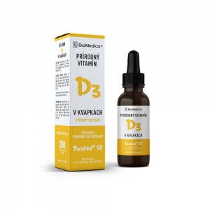 EKOMEDICA vitamín D3 v kvapkách 30ml